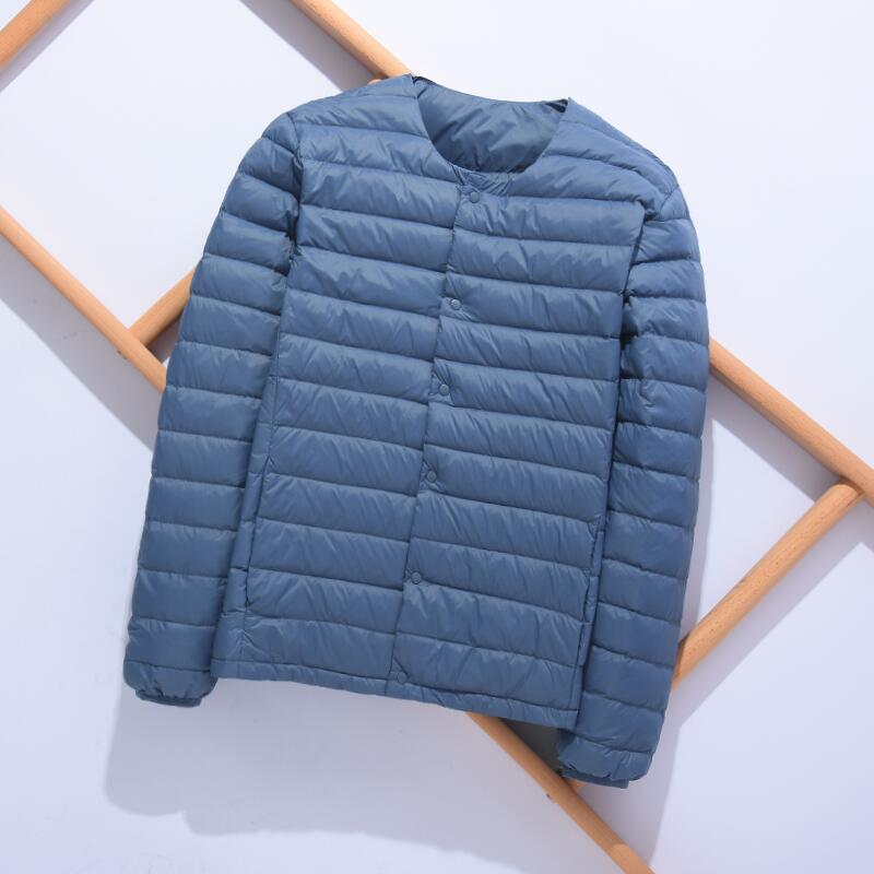 Men's ultralight quilted down jacket without hood Amarae