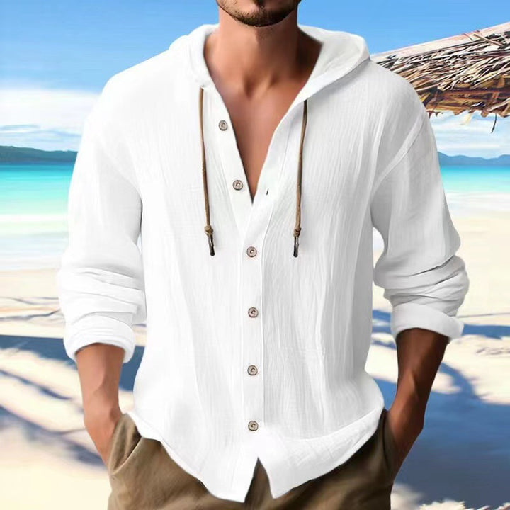 Men's Hoodie with a relaxed fit and practical details Lune London