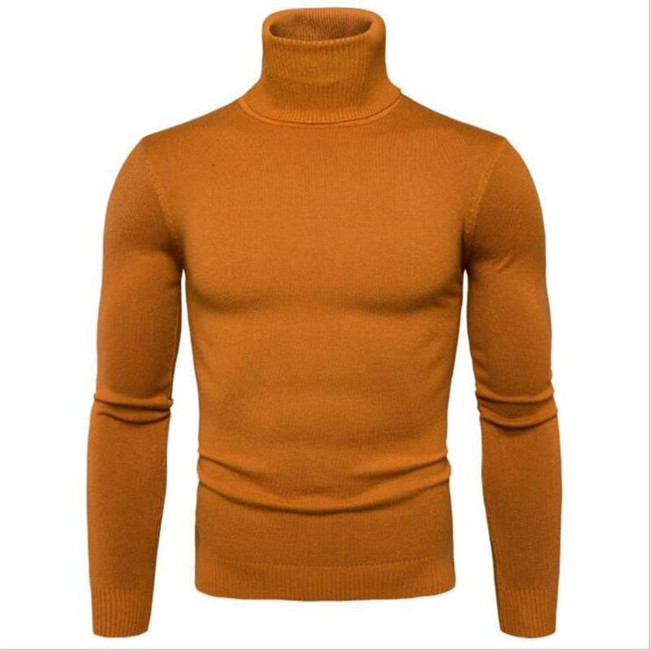 Lune London | Men's fitted sweater with turtleneck