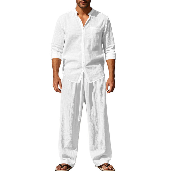 Men's casual leisure set with a loose fit and pleasant cotton texture Chic and style