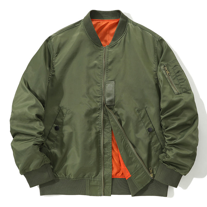Modern bomber jacket for men with functional pockets Lune London