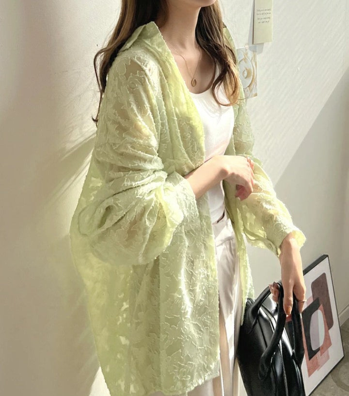 Lune London Lace Kimono Jacket for Women