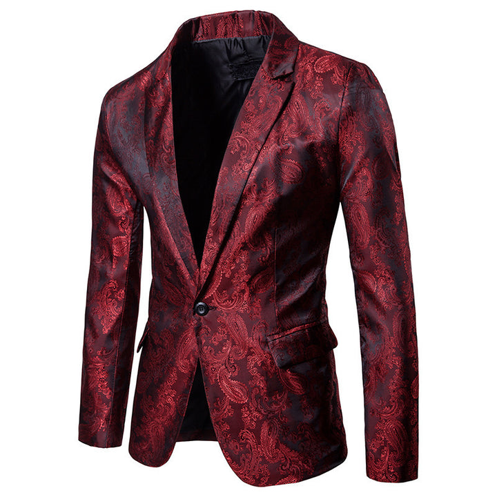 Elegant suit set for men with a fine paisley pattern Lune London