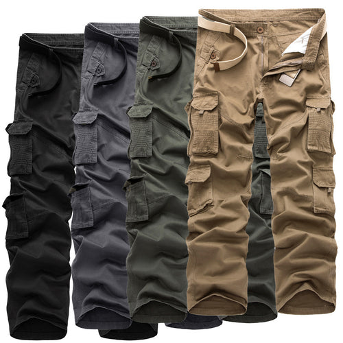 Men's cargo pants with multifunctional pockets and robust design Amarae