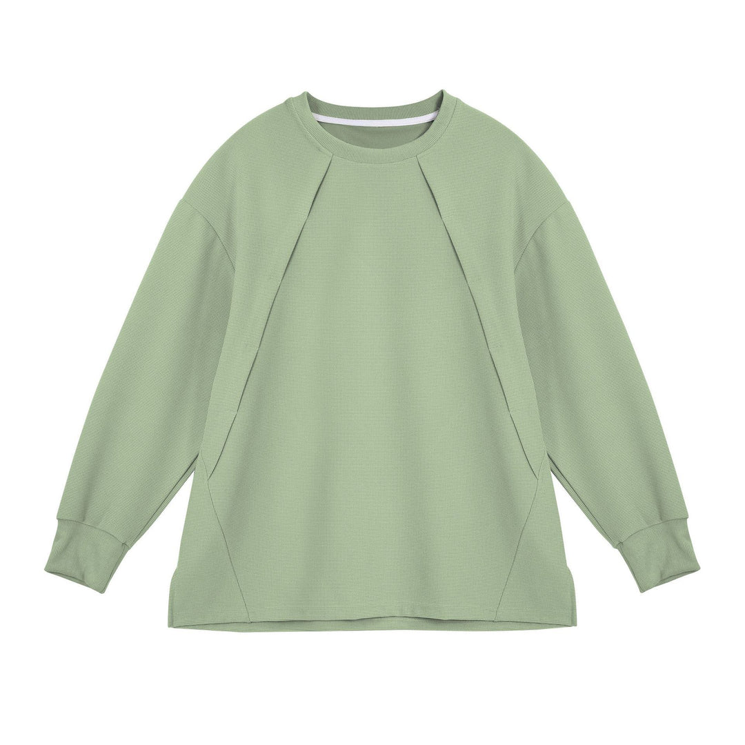 Women's sweatshirt with innovative structure design and casual fit Lune London