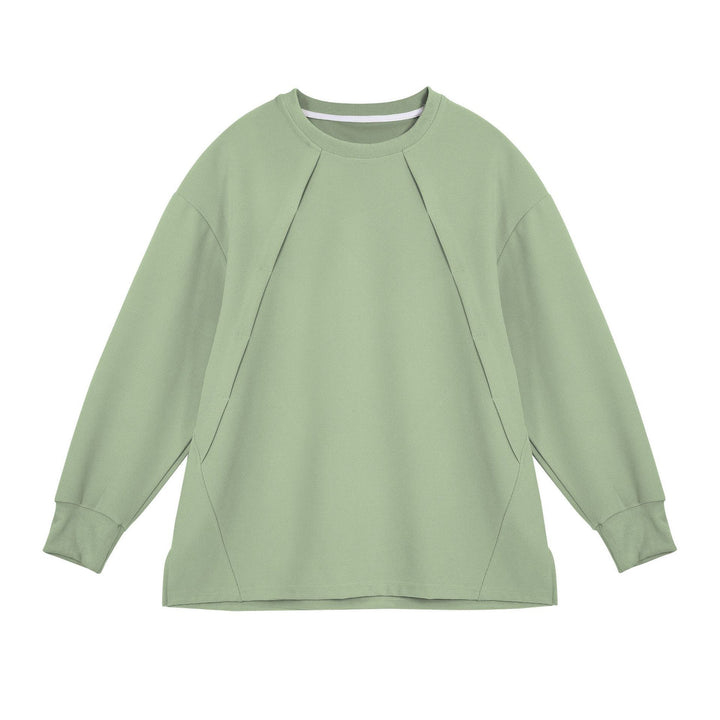 Women's sweatshirt with innovative structure design and casual fit Lune London