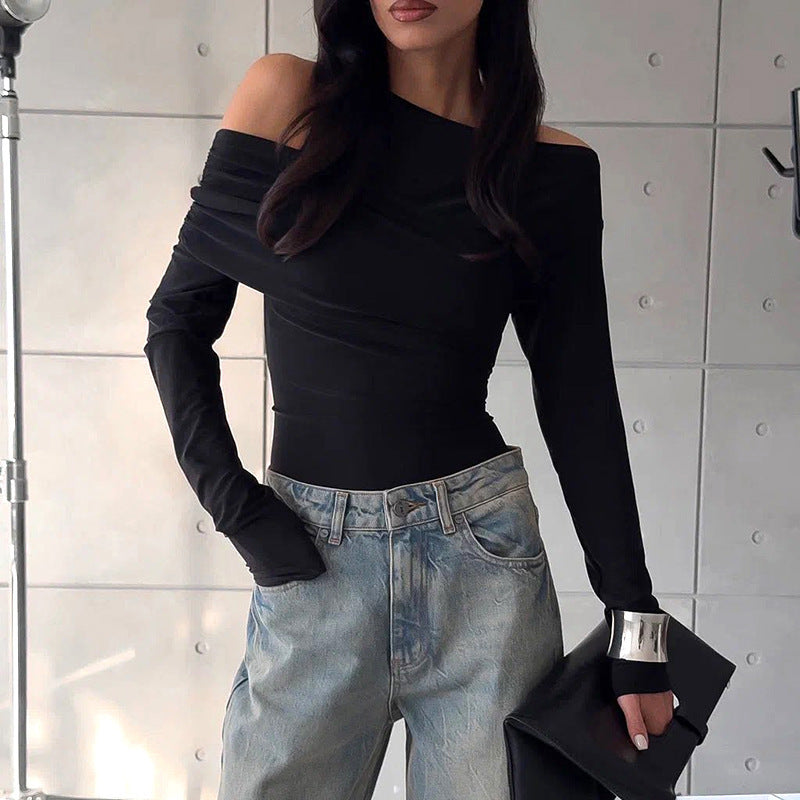 Women Long Sleeve Off-Shoulder Amarae