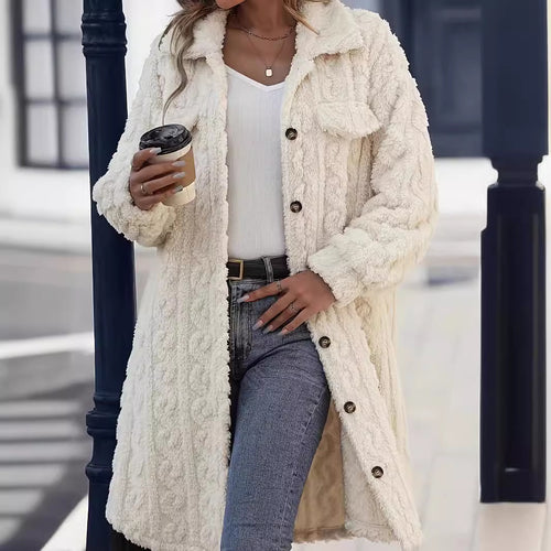 Fleece jacket for women with a high-quality structured design and practical pockets Amarae