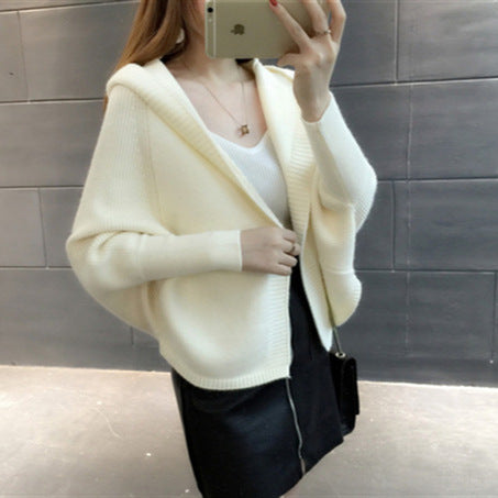 Cardigan pour femme en peluche avec capuche et coupe loose Chic & Stil