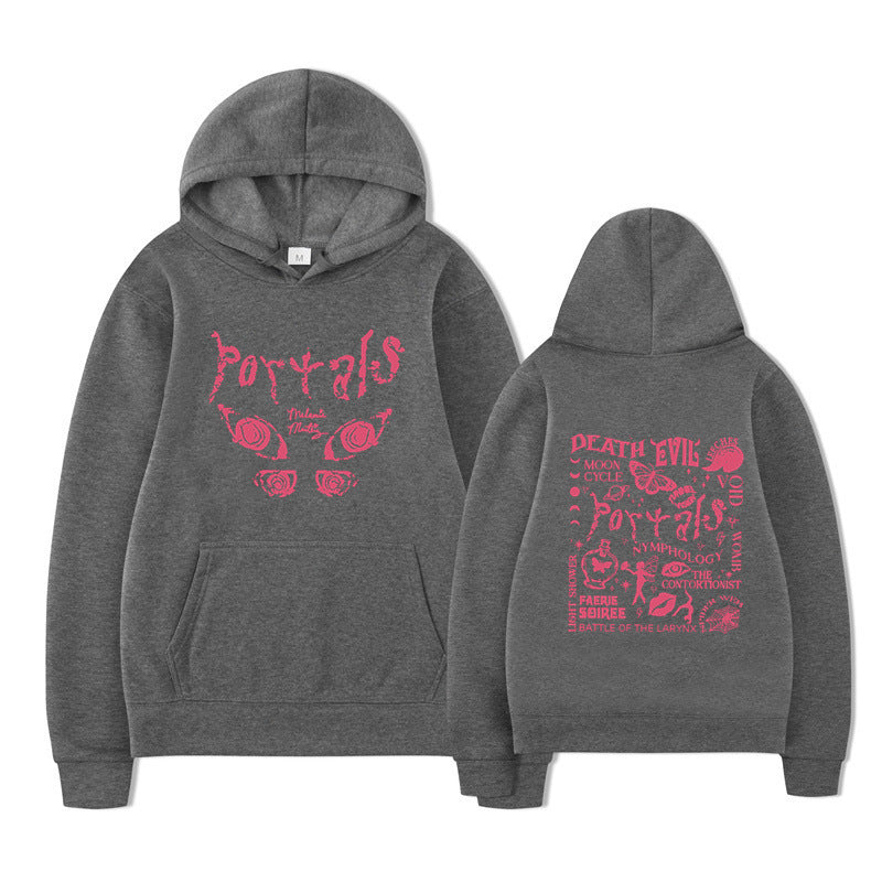 Women's hoodie with creative motif and comfortable fit Lune London