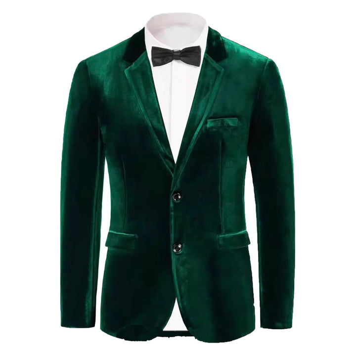 Men's Noble Velvet Blazer with Finesse Chic Und Stil