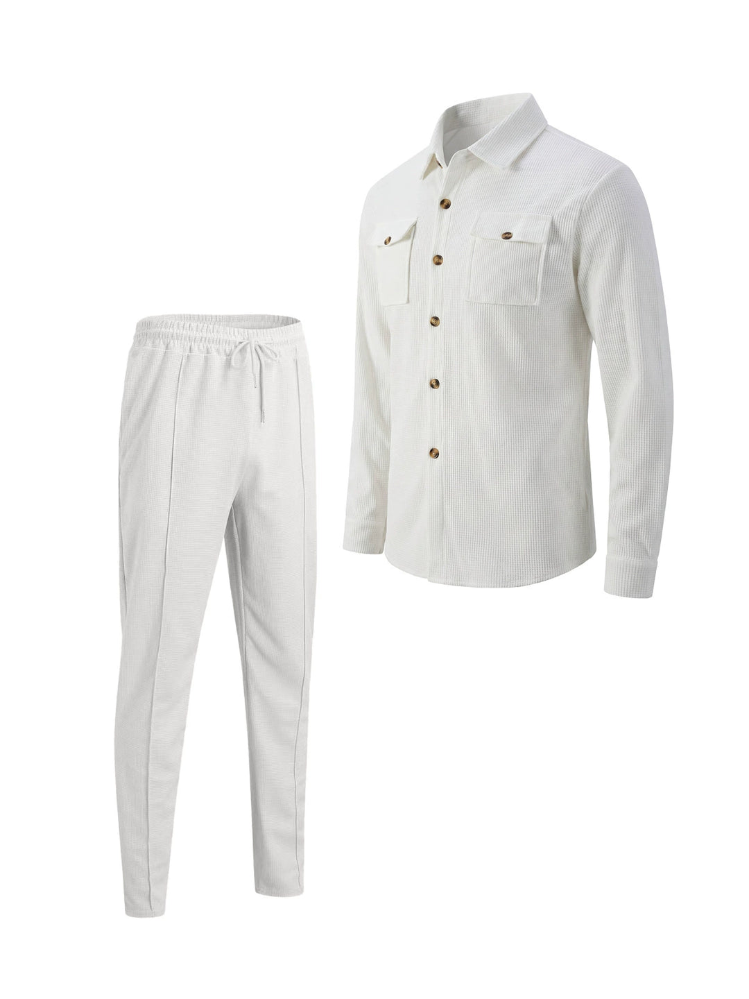 Men's Stylish Tracksuit with Structured Top and Elastic Waistband Lune London