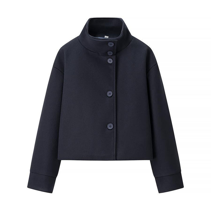 Lune London | Women's elegant short jacket with stand-up collar and stylish button details