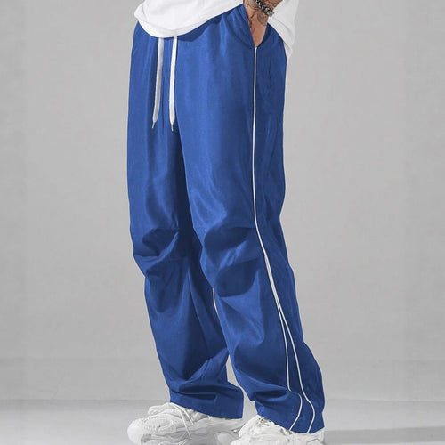 Amarae men's athletic leisure pants with side piping