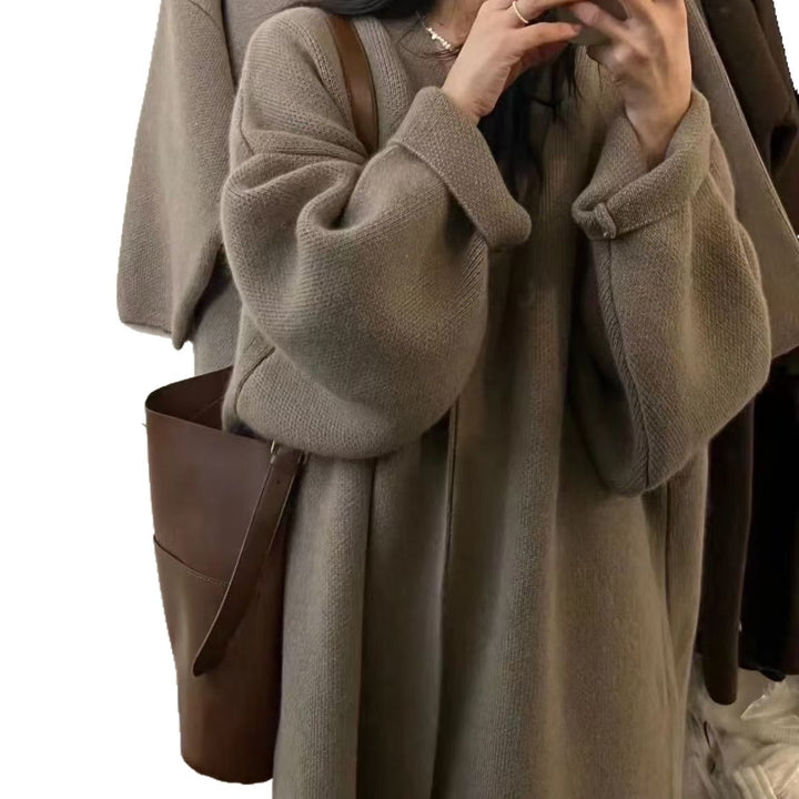 Femmes Élégant et Chaud Cardigan Oversize Chic & Stil