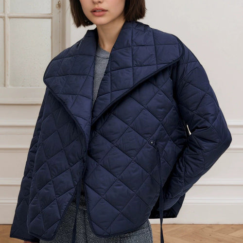 Lady quilted jacket with modern design and soft inner lining Amarae