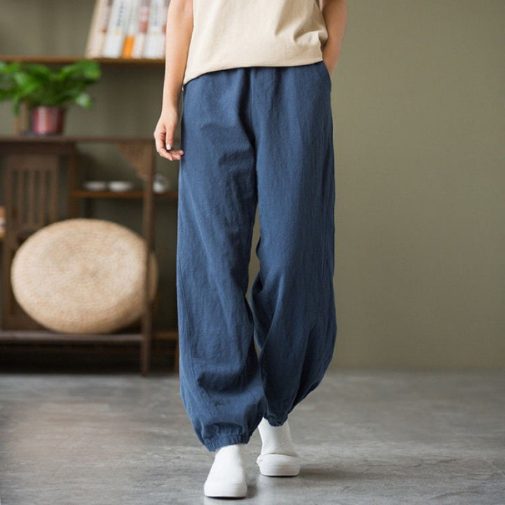 Women Comfortable Air Pants with Elastic Waistband Chic & Stil