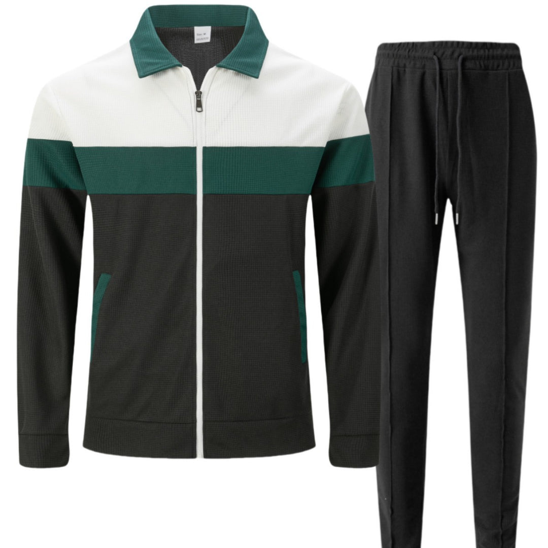 Men's sports tracksuit set with breathable material and functional pockets Lune London