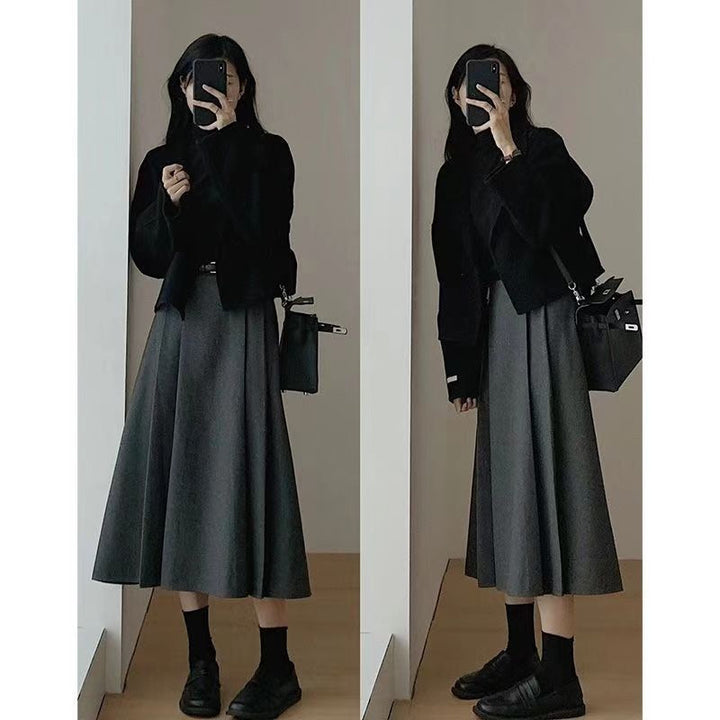 Women's Fashion Short Jacket with Chic Cut and Detail-rich Seams Chic & Stil
