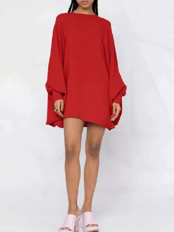 Robe oversized pour femmes avec ourlet flottant et manches larges Chic & Stil