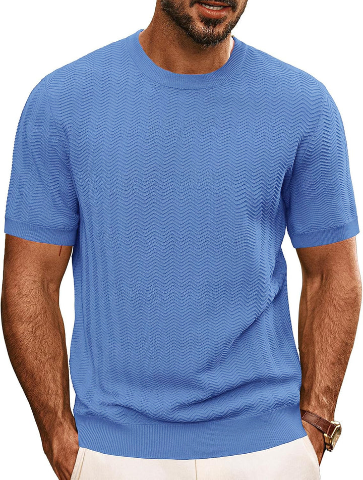 Men's structured crew neck t-shirt Lune London