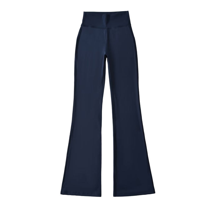 Ladies High-Waisted Flared Yoga Pants with Shaped Waist Amarae