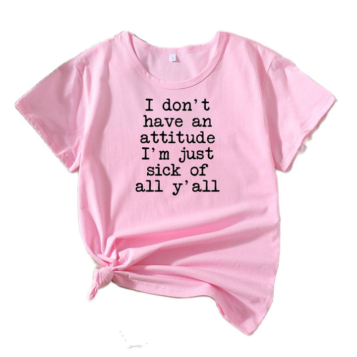 Lune London relaxed statement attitude t-shirt for women