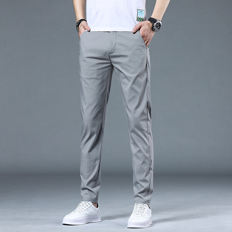 Men's elastic leisure pants with side pockets Lune London
