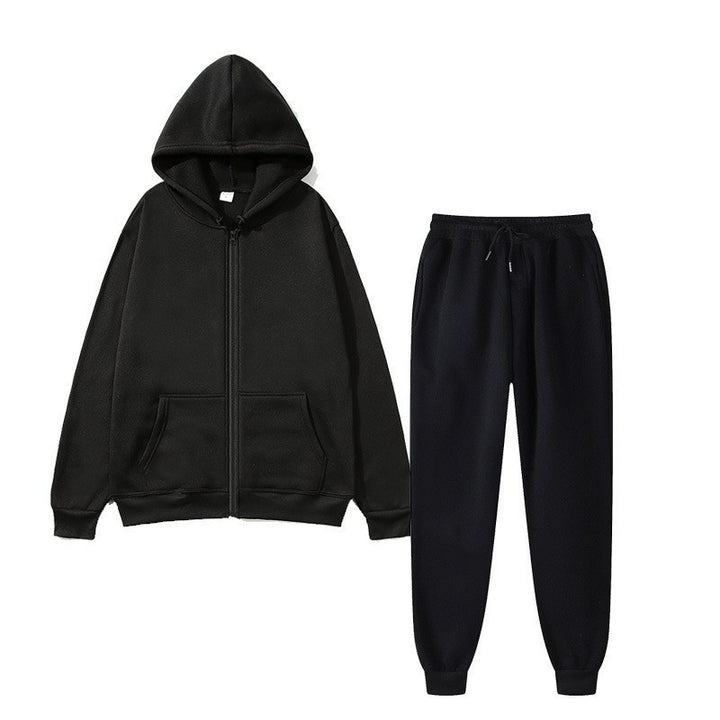 Ladies comfortable hoodie jumpsuit with elastic waist and practical pockets Lune London