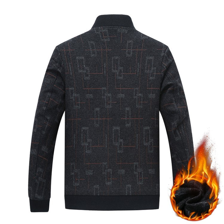 Modern quilted jacket for men with particularly warm inner lining Amarae
