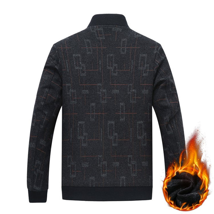 Modern quilted jacket for men with particularly warm inner lining Amarae