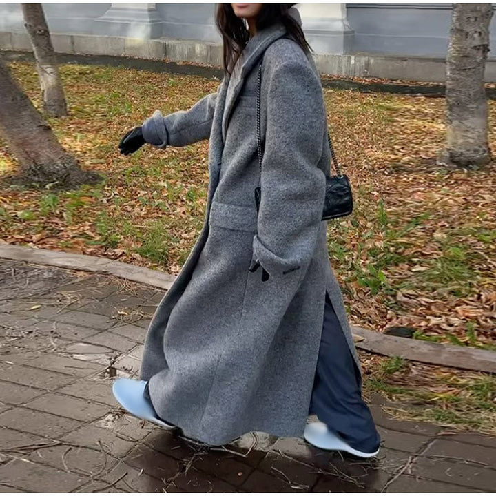 Oversized wool coat for women Lune London