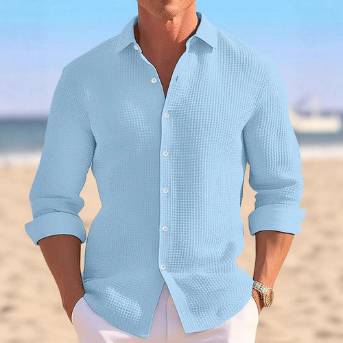 Lightweight structured shirt for men with a modern fit Amarae