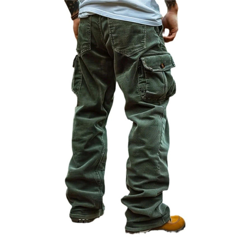 Men's Practical Cargo pants with Many Pockets Chic Und Stil