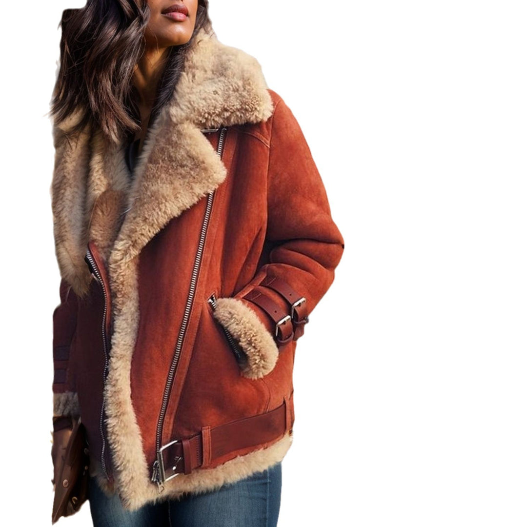 Ladies trendy jacket with warm lining Lune London