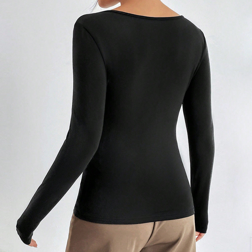 Body femme avec décolleté en V séduisant et bretelles sophistiquées Chic & Stil