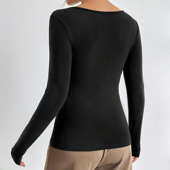 Body femme avec décolleté en V séduisant et bretelles sophistiquées Chic & Stil