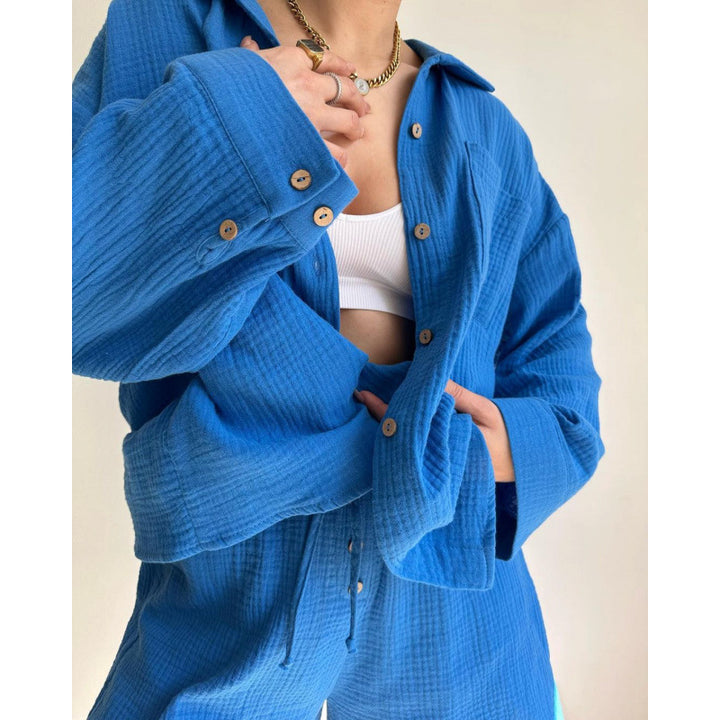 Casual and trendy shirt jacket for women Lune London