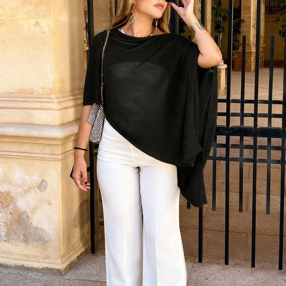 Blouse poncho élégante et stylée pour femmes Chic & Stil