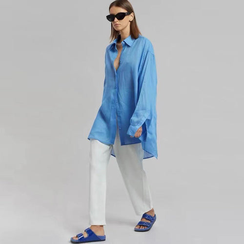 Chemise décontractée pour femmes avec des manches larges Chic & Stil