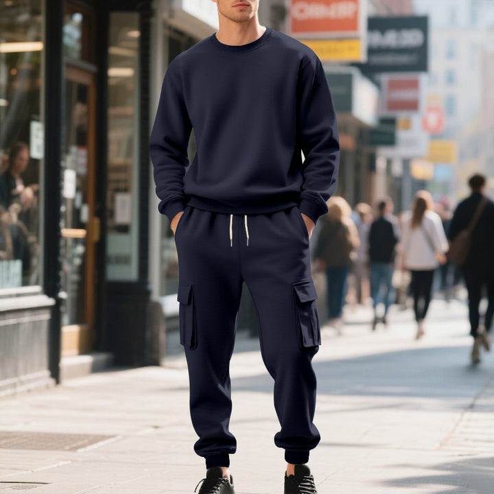 Leisurewear for men with practical pockets and elastic waist Lune London