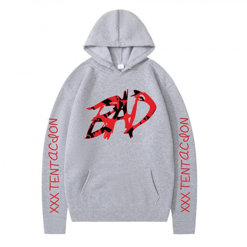 Women's hoodie with eye-catching graphic print and casual cut Chic & Stil