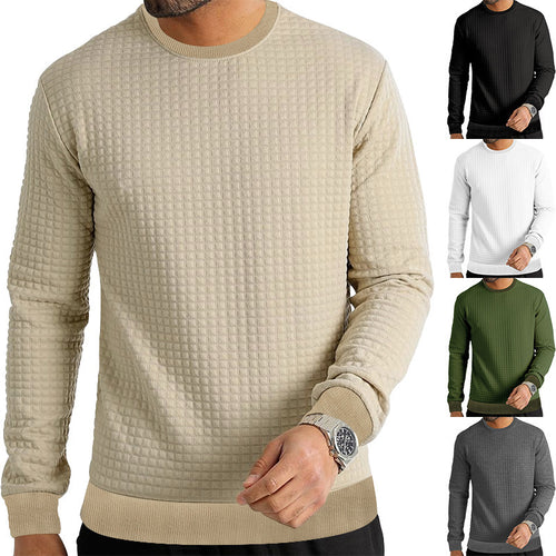 Men's sweatshirt with a unique waffle structure Amarae