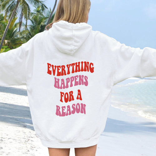 Women's hoodie with a unique motivational print and comfortable fit Chic & Stil