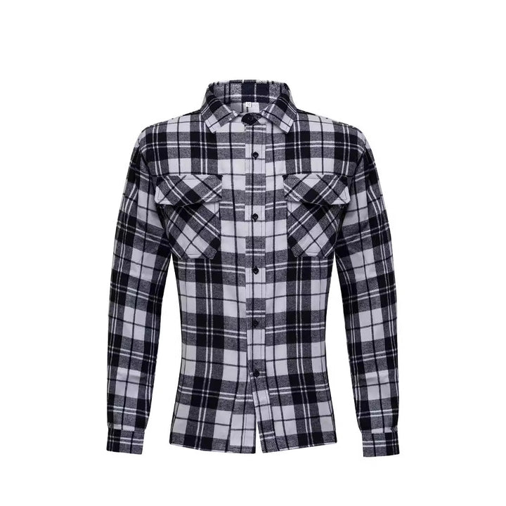 Plaid flannel shirt for men Lune London