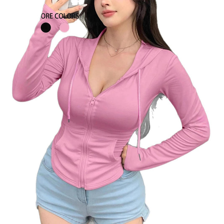 Ladies Chic Zipped Sports Jacket and Style