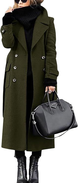 Ladies elegant wool coat Lune London