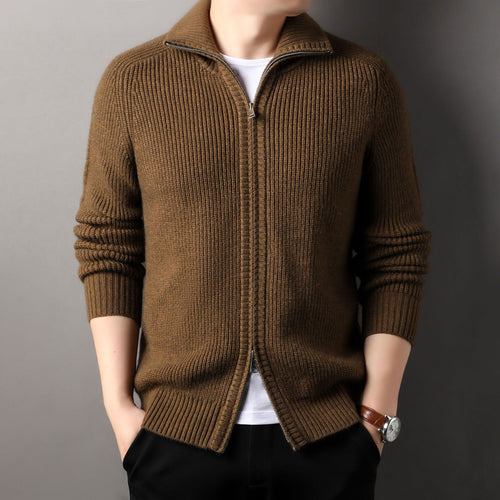 High-quality wool turtleneck sweater for men Amarae