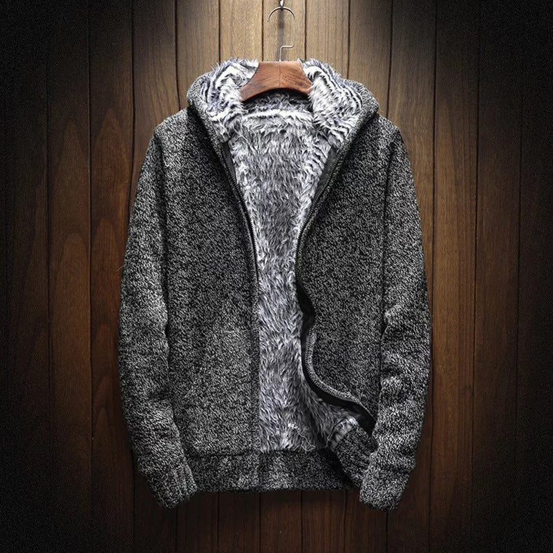 Amarae | Men's Cozy Hoodie Jacket with Soft Inner Lining and Side Pockets