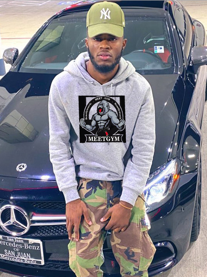 Men's sweatshirt with inspiring gorilla design Lune London